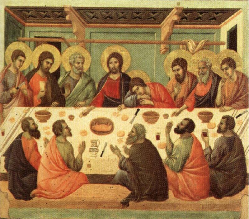 Duccio di Buoninsegna Last Supper oil painting image